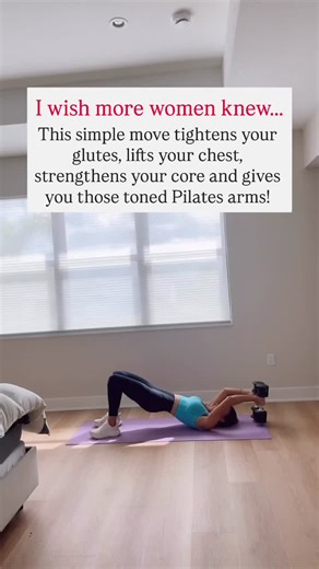 Effective Glute Bridge with Overhead Pullover Workout