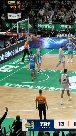 LIVE: Marten Linßen with the And One! 📺 All #easycreditbbl games live on Dyn.