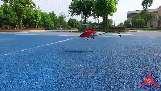82CM Large Anti-Drop Remote Control Helicopter Outdoor Test