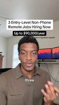 3 Entry-Level Remote Jobs Hiring Now | Up to $90K