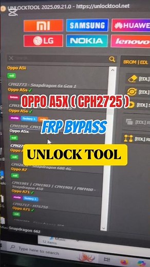 OPPO A5X ( CPH 2725 ) FRP BYPASS UNLOCK TOOL / All Oppo Latest Version Frp Unlock #foryou #shorts