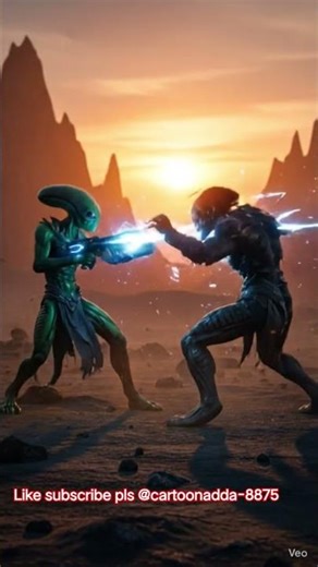 🧞‍♀️🧞‍♂️alien fight #alien #aliens #cartoon #funny #viral #viralvideo #cartoons #shorts #short #fun