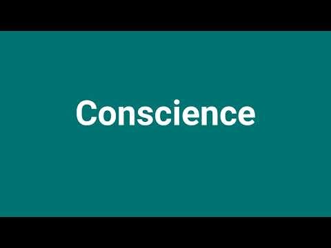 'Conscience' Meaning and Pronunciation