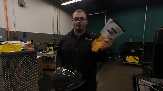 6.1K views · 287 reactions | Safety is always important before you start welding, even when using a robotic welding machine like ESAB’s Cobot. So make sure you have proper PPE, like a welding hood, fire-resistant shirt and jacket, protective glasses, and steel toe boots. Be safe – and keep it simple. Cobot. #ESAB #COBOT | ESAB Asia Pacific | Facebook