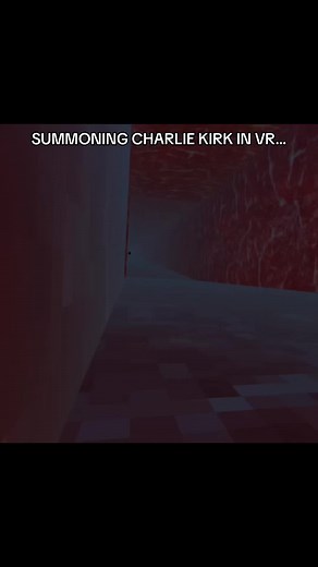 Cubic Verse: Summon Charlie Kirk in VR Horror Game