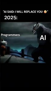 👉 AI Said “I Will Replace You”… Programmer Reply 😏🔥 #AI #Programming #Developers #Coding
