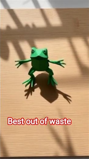 make pepar frog 🐸 😀 #shorts #ytshorts #youtubeshorts #toys
