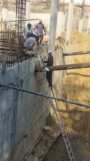 pile beam support #construction #heavycivil #civilxpress