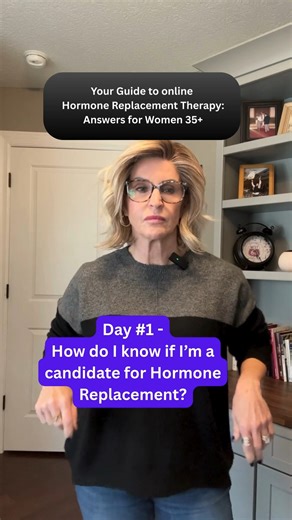 Hormone Therapy Hub on Instagram: "Your Guide to online HRT - Women 35+ - Day #1. How do you know if you are a candidate for Hormone Replacement? #hrt #hrttips #hormonereplacement #hormonereplacementtherapy #onlineHRT"