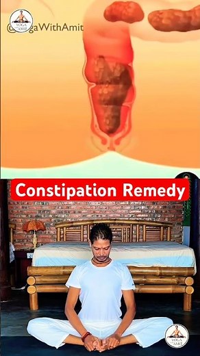 Stop Constipation With This Single Pose #yogapose #naturalsolution #healthtips
