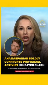 370K views · 35K reactions | "I'm not gonna let you filibuster"... American political commentator Ana Kasparian strongly confronts a pro-Israel activist on Piers Morgan's talk show, calling his defense of the IDF and the situation in Gaza “unbearable evil” and “a shock to the human conscience.” Fund honest independent Muslim journalism: https://support.islamchannel.tv | Islam Channel | Facebook