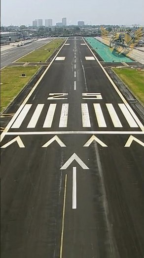 Why Do Runways Have White Stripes?