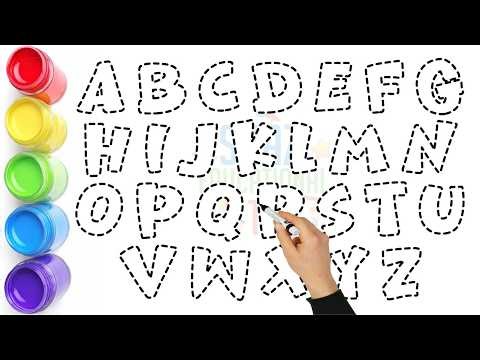 Alphabet Lore Coloring | Numbers Tracing for Preschool | 15' compilation