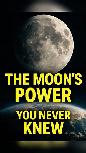 How the Moon Controls Earth | The Science Most People Don’t Know