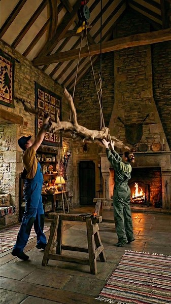 Transforming a Fallen Branch into a Stunning Light Fixture