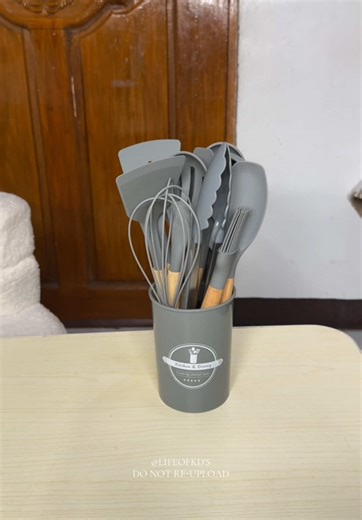 Silicone Kitchen Utensils Set for Easy Cooking