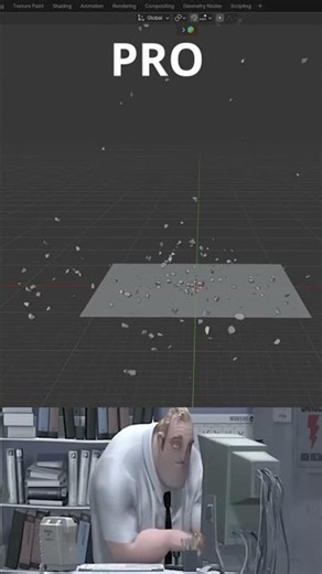 Blender Noob Vs Pro: Explode Objects