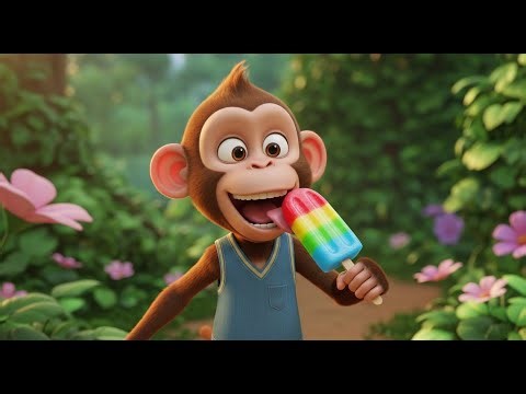 The Monkey Who Loved Ice Pops | Fun Nursery Rhymes and Kids Songs
