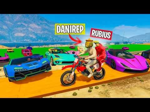 RUN OR I'LL RUN YOU OVER ON MY MOTORCYCLE! HEY RUBIUS! - GTA 5 ONLINE