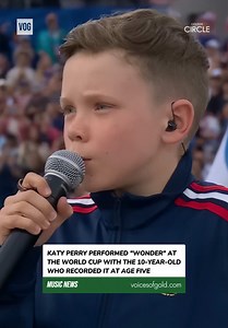 this one actually got me 🥹 Katy Perry headlined the FIFA World Cup 2026 opening ceremony in Los Angeles last night alongside Tius Luka, a 10-year-old Norwegian singer who first recorded the vocal for “Wonder” when he was five years old. The two performed the track live for the first time ever, in front of a packed SoFi Stadium, surrounded by flags from every nation in the tournament. Perry lifted him into her arms at the end. More details at the link in bio 🔗 🎥 FIFA / HBS (Host Broadcast Serv