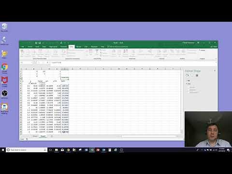 Using Excel Solver to Fit an Equation (Parameter Regression)