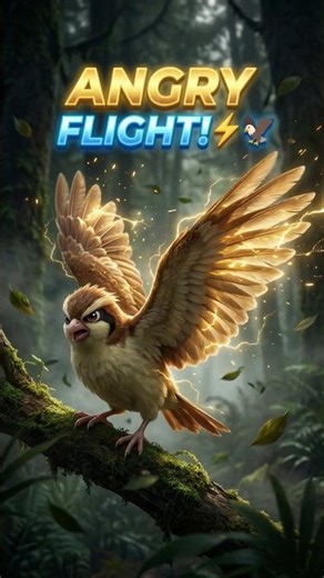 Kanto Series #14 – Pidgey: Angry Flight! ⚡🐦#pokemon#kantoseries