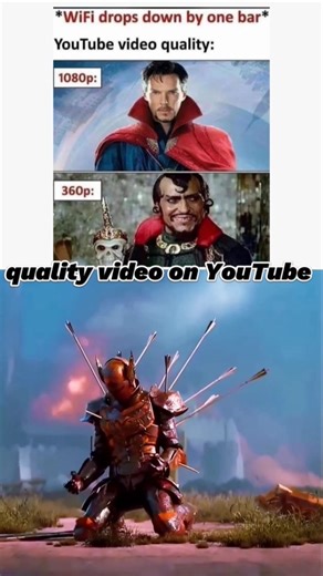 YouTube video 1080p vs 460mp #shortsfeed #memes #shorts