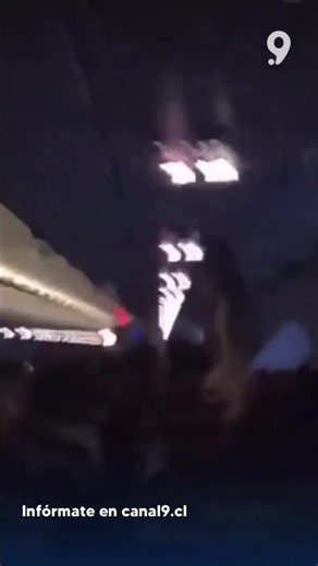 Nervous passengers on plane unable to land in Concepción due to wind