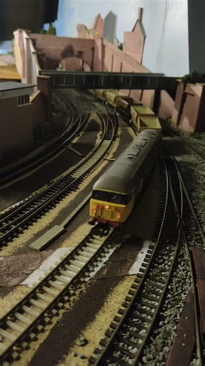 Redlands down freight flying by.