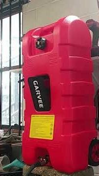Using a Garvee 15 gallon gravity fed fuel caddy