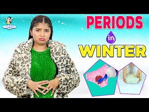 PERIODS vs WINTERS | Teenager Life Hacks | Anaysa