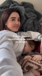 A full 24 hours of breastfeeding my toddler on demand. #breastfeeding #breastmilk #breastfed #breastfeedingmom #extendedbreastfeeding | Breastfeeding443