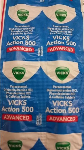 #medicine #vicksaction500#viralvideo #new#trendingshort #healthtips #bodypains #sardi #bukaar