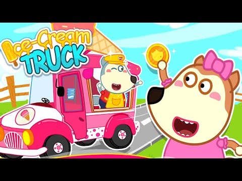 Wolfoo 's Ice Cream Truck #2 | Kids Cartoon | Ice Cream Shop Game | Ice Cream Desserts | Wolfoo Game