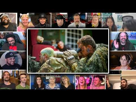 Sniper Standoff | Civil War (2024) Reaction Mashup
