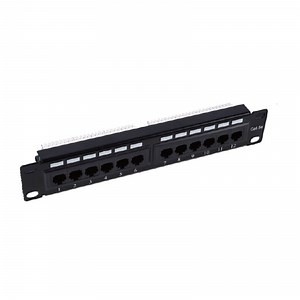 [Hot Item] BNC CAT6A 96port/Cores Patch Panel with Colorful Keystones 24 Port