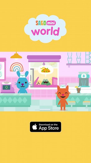 NEW GAME! Diner is open for business! 🍳🥓 Available on iOS, coming soon to Google Play. #toddler #preschoolactivities #toddlermama #kidsgames #kids