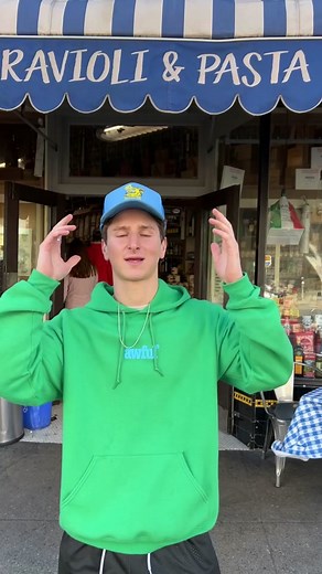 This man’s mustache was next level 📍 Molinari Delicatessen, SF #sandwich #italiansandwich #italiandeli #sffood #foodreview #deli #prosciutto #italy #mozzarella #italianfood #jacksdiningroom