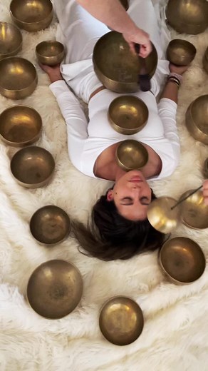 Affirmations sound healing = transformation #soundbath #soundhealing #vibes #transformation #affirmations