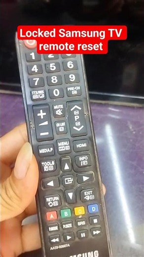 how to fix Samsung TV remote not working #viralvideo #gurutech #shortsfeed