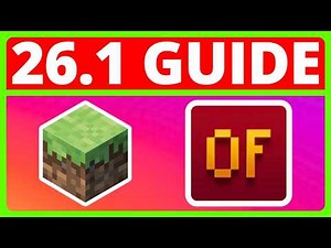 How To Download And Install OptiFine For Minecraft Java 26.1 | OptiFine Minecraft