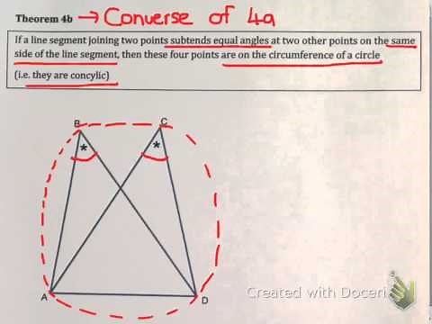 Circle Geometry Theorem 4