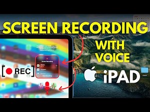 How to do Screen Recording in iPad? Screen Recording With Voice