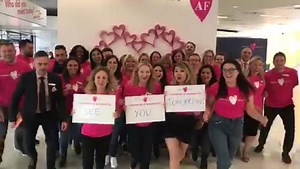 The Autumn Fair team are getting all excited for the show to open tomorrow! Take your own photo by the AF Product Match wall and get a free glass of bubbly. Cheers to that! | Spring & Autumn Fair