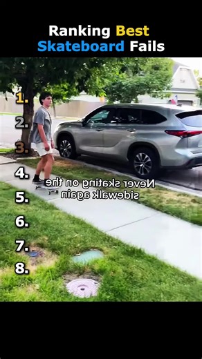 Top Skateboard Fails Ranked for Laughs