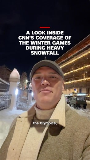 CNN's Coy Wire describes what it's like for CNN's Sports crew covering the Winter Games in Cortina d'Ampezzo, Italy, amid the challenging snowy conditions. See more of CNN's coverage from the games: https://cnn.it/3MKnZEG | CNN