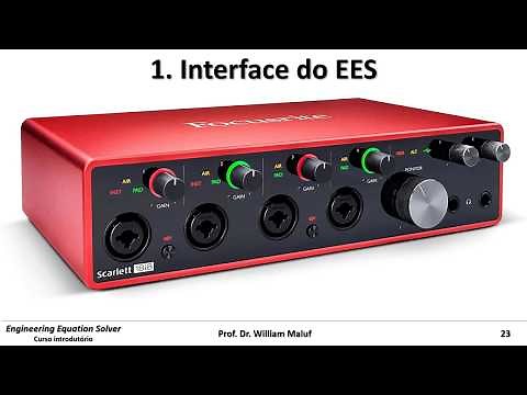 Engineering Equation Solver (EES) - Tutorial 1: Interface