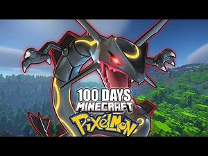 We Spent 100 DAYS in Minecraft PIXELMON... Here's What Happened [FULL MOVIE] (Duo Minecraft)