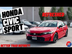 2025 HONDA CIVIC SPORT! | *Full Walkaround Review* | Better Than Before?!