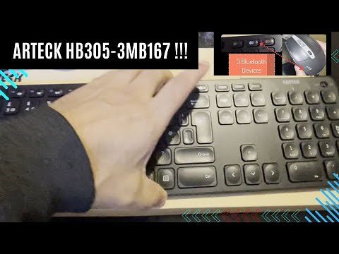 Arteck HB305-3MB167 Keyboard and Mouse Combo | What's Inside!